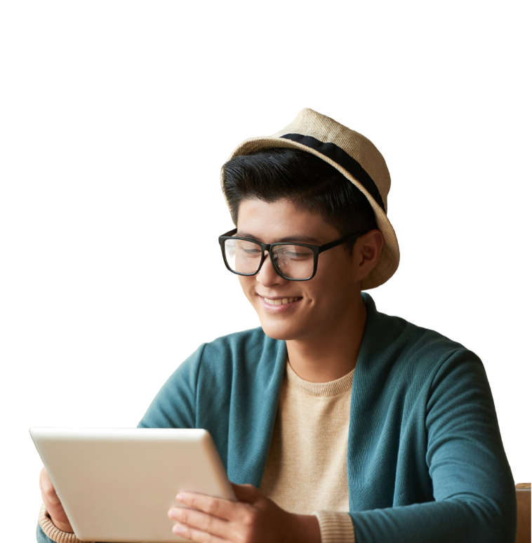 Ilustrasi layanan perpustakaan digital